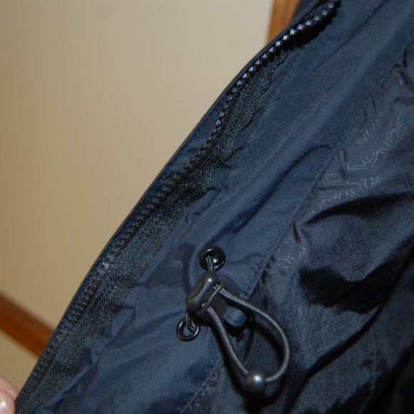 Columbia Womens 1x Long anorak style Black Jacket - Picture 10 of 10